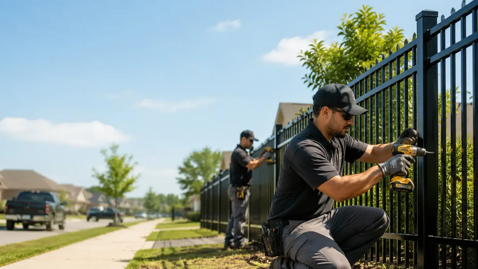 Metal Fence Installation in Louin, MS